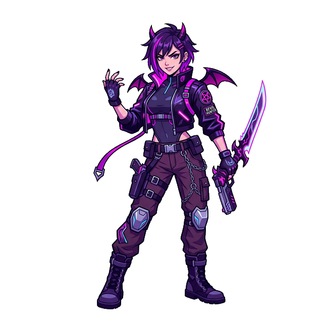 Demon Hunter Sticker